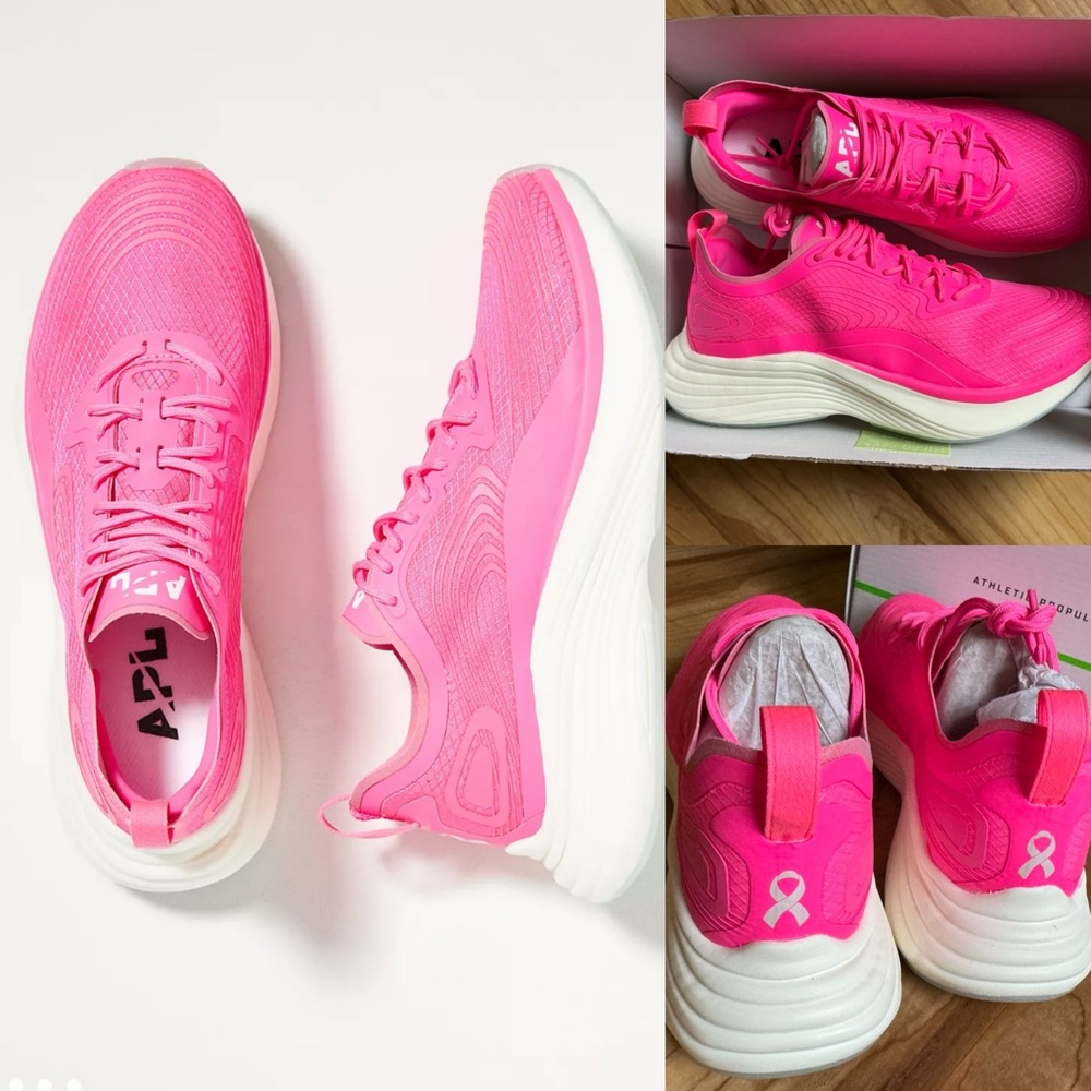 APL Pink Running Sneakers